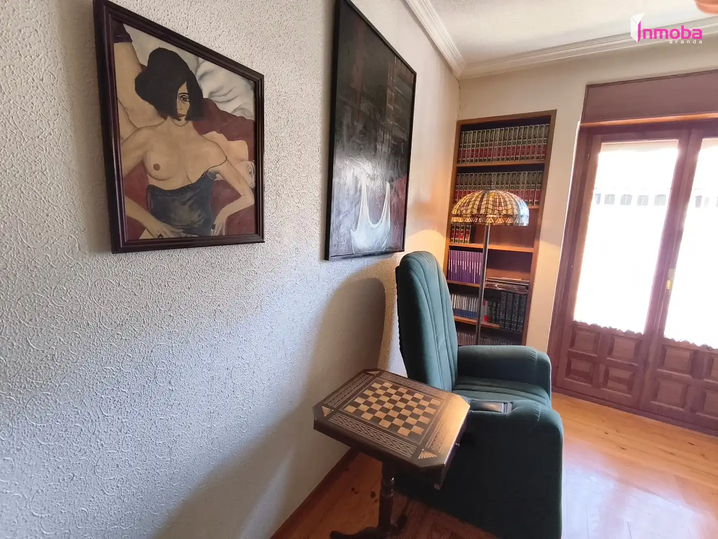Schlafzimmer von Wohnung zum Verkauf in Aranda de Duero mit Heizung, Parkett und Balkon