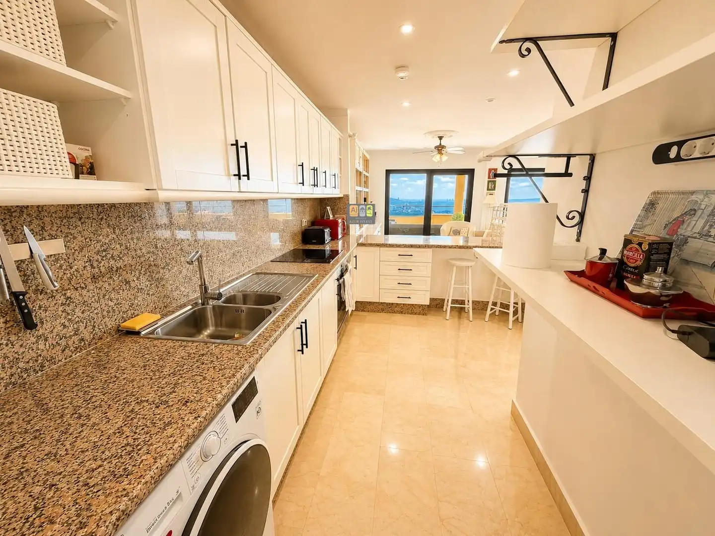 Cuina de Apartament en venda en Altea amb Aire condicionat, Calefacció i Jardí privat