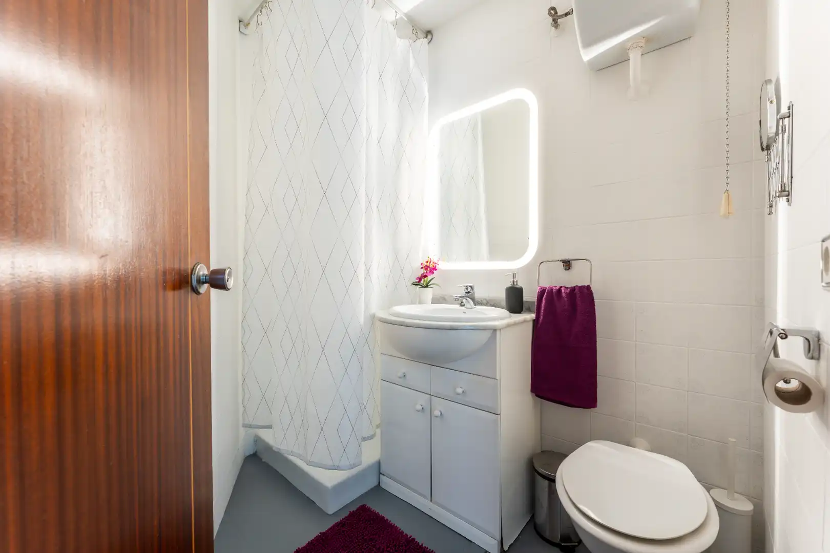 Badezimmer von Wohnung zum Verkauf in Málaga mit Klimaanlage, Heizung und Terrasse