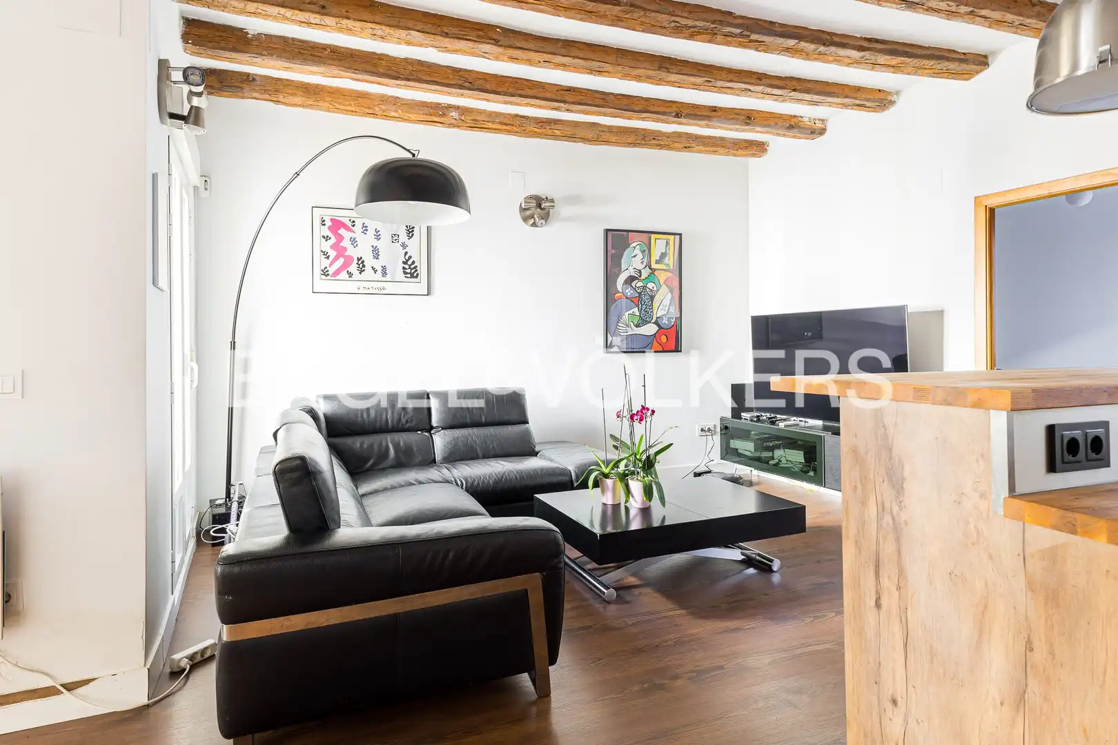 Living room of Flat for sale in Madrid  with Air Conditioner, Heating and Terrace