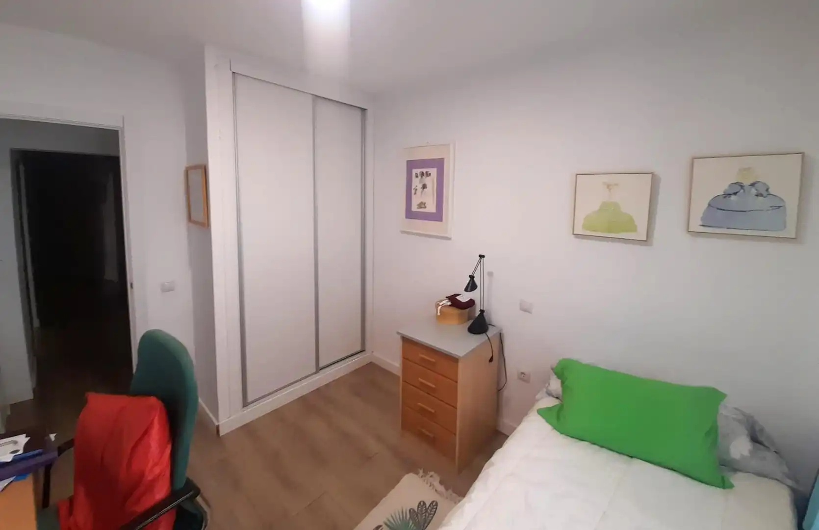 Schlafzimmer von Wohnung zum Verkauf in Cadalso de los Vidrios mit Heizung
