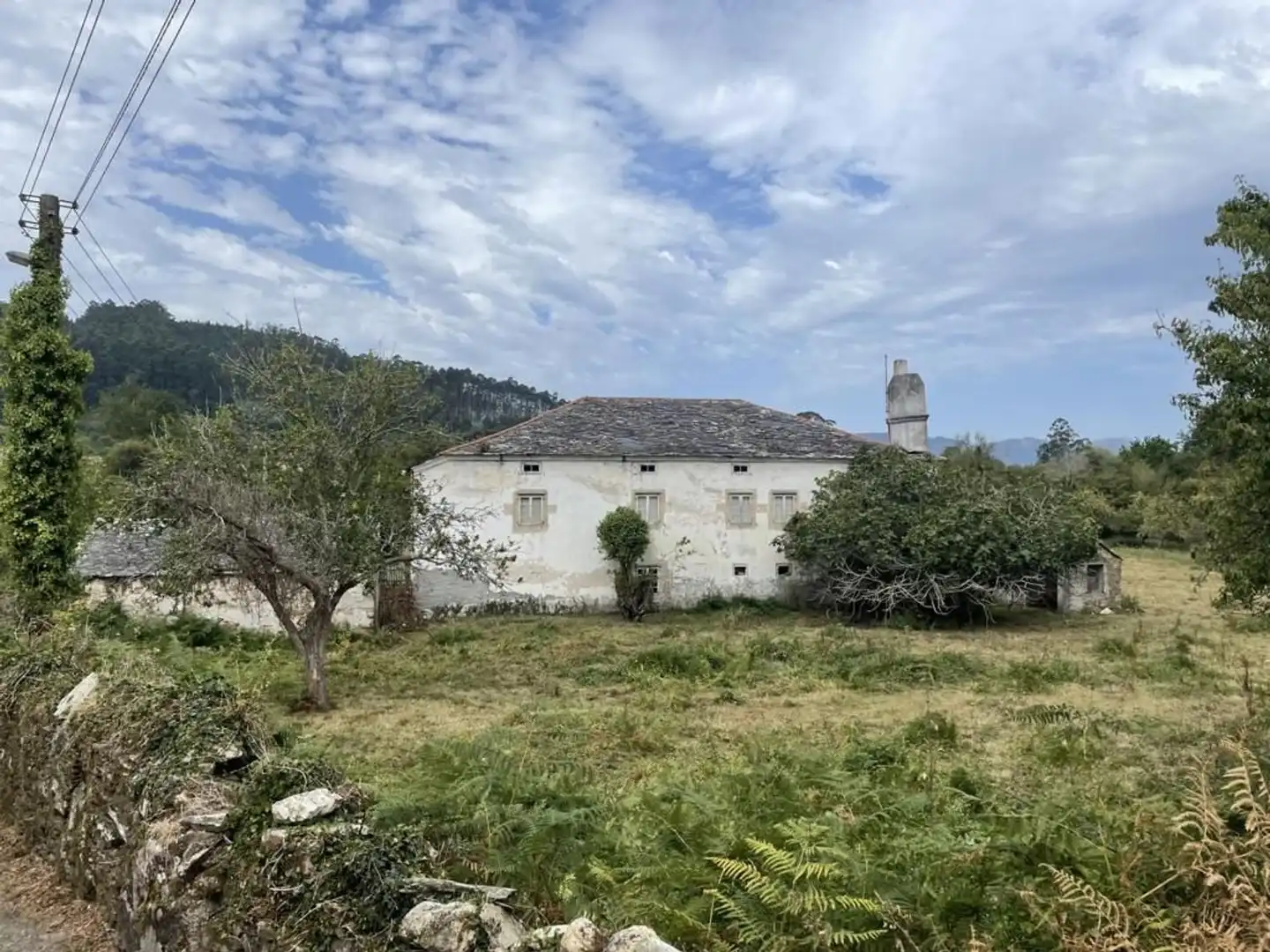 Vista exterior de Finca rústica en venta en Ortigueira con Jardín privado