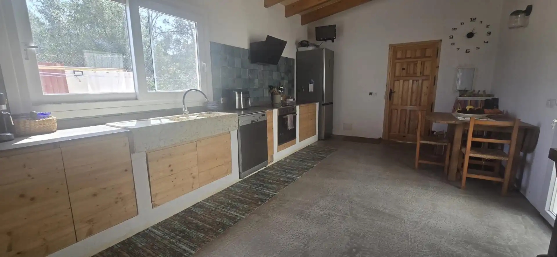 Küche von Country house zum Verkauf in Santanyí mit Klimaanlage, Privatgarten und Terrasse