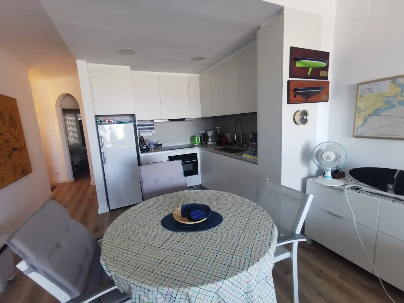Kitchen of Flat for sale in L'Escala  with Terrace, Furnished and Oven