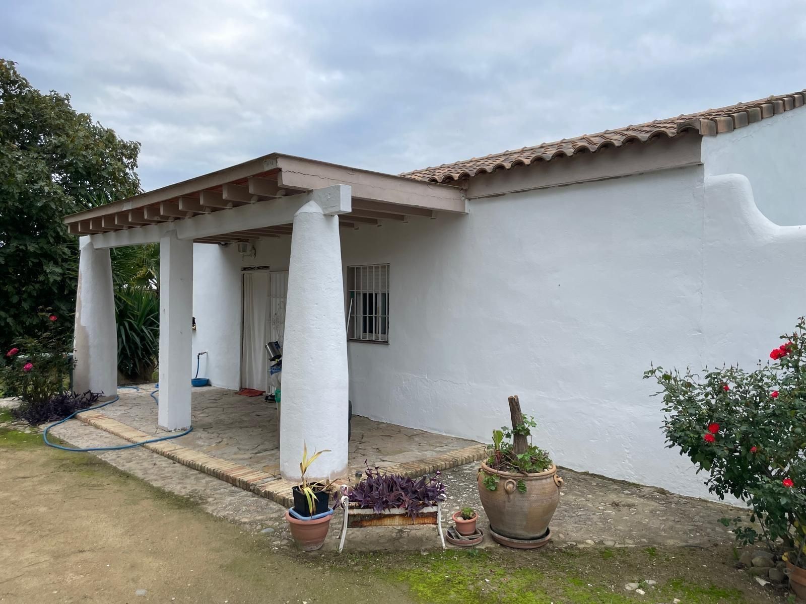 Exterior view of Country house for sale in Burguillos  with Private garden and Swimming Pool
