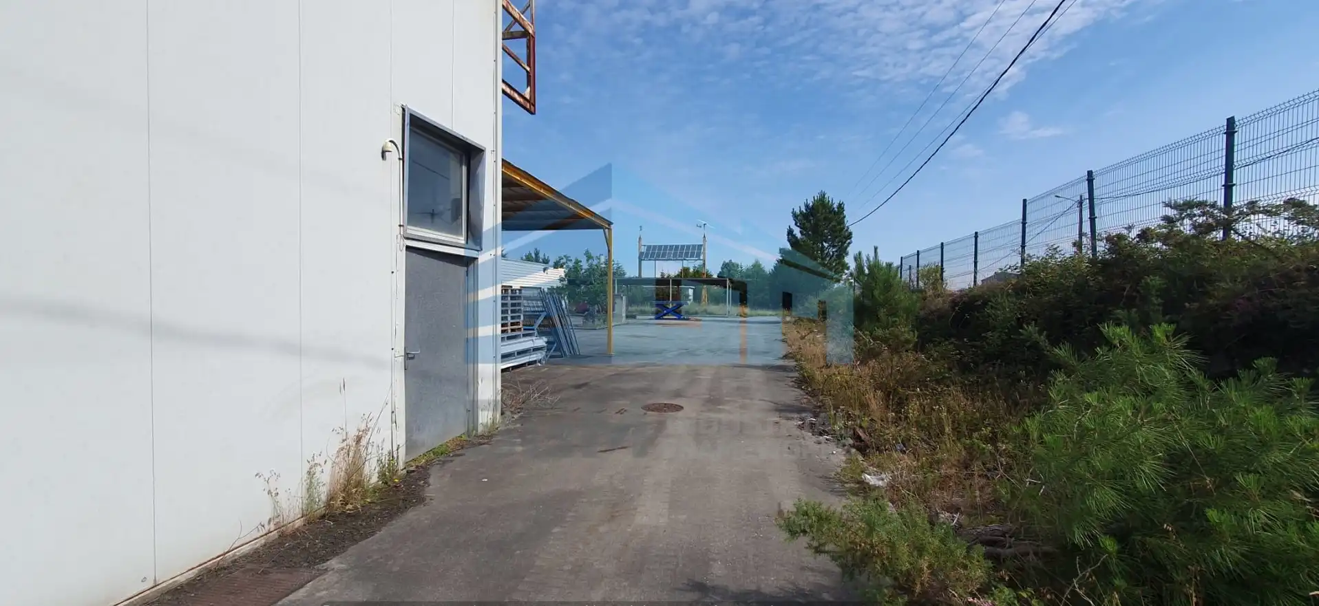 Exterior view of Industrial buildings for sale in As Pontes de García Rodríguez 