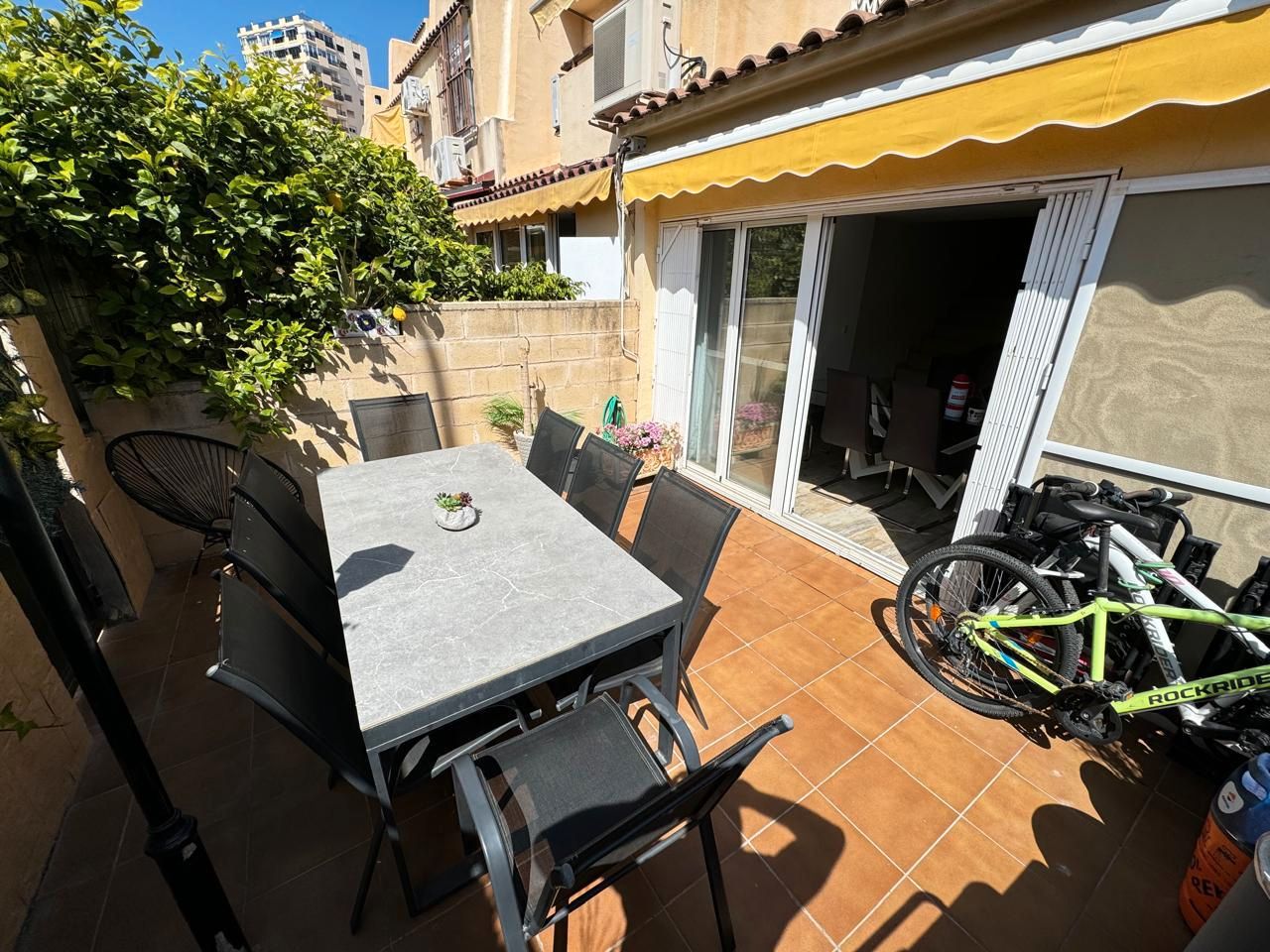 Terraza de Casa adosada en venta en Alicante / Alacant con Aire acondicionado, Calefacción y Terraza