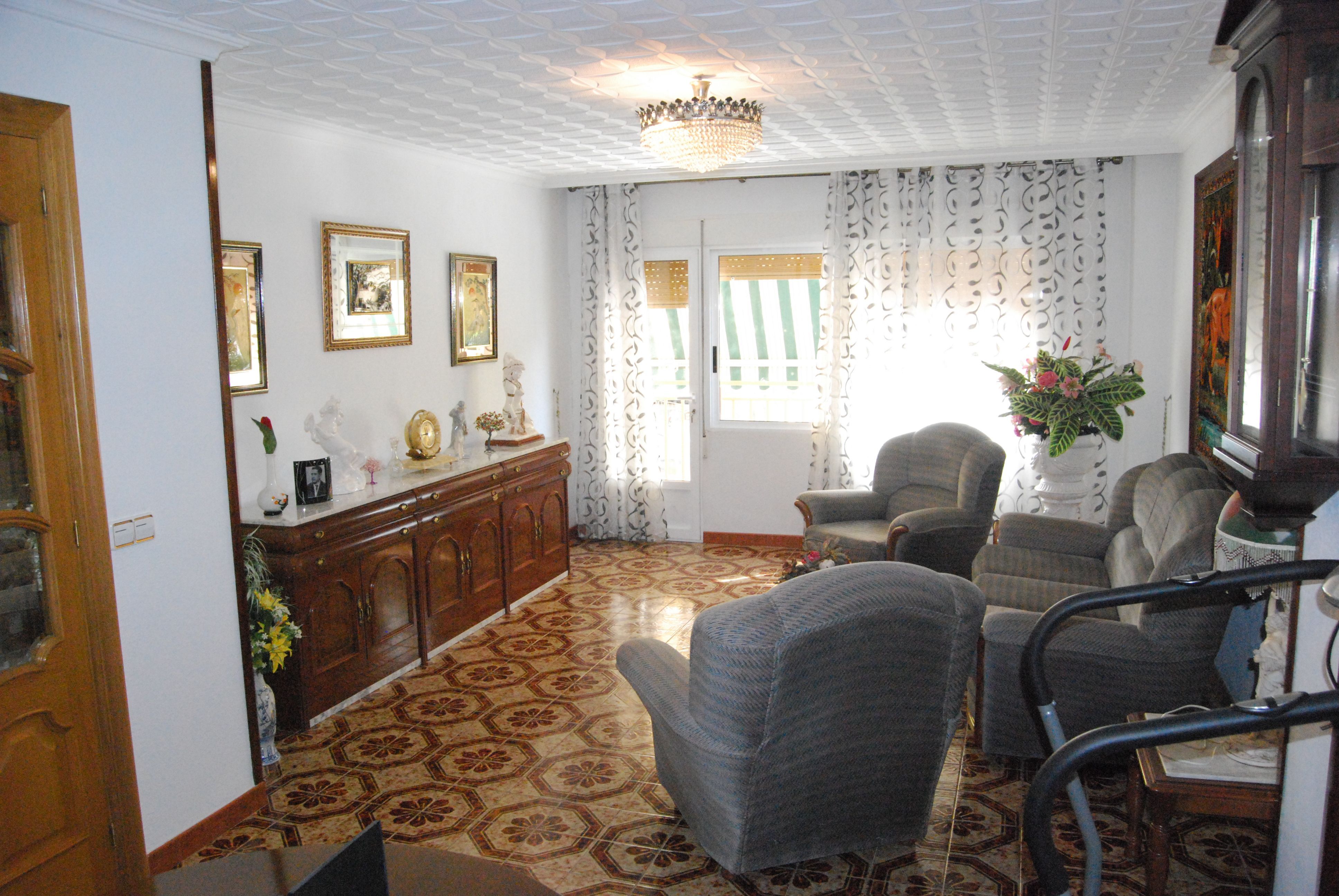 Living room of House or chalet for sale in San Vicente del Raspeig / Sant Vicent del Raspeig  with Air Conditioner, Terrace and Storage room