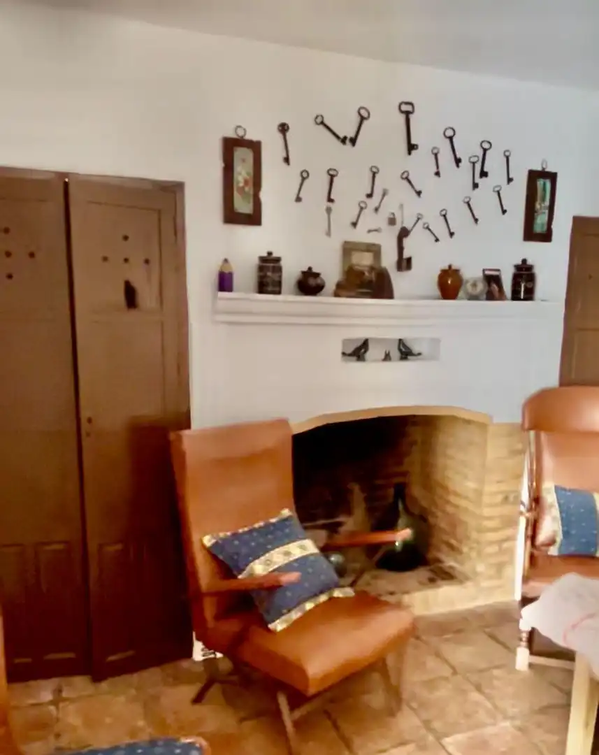 Sala de estar de Finca rústica en venta en Alanís
