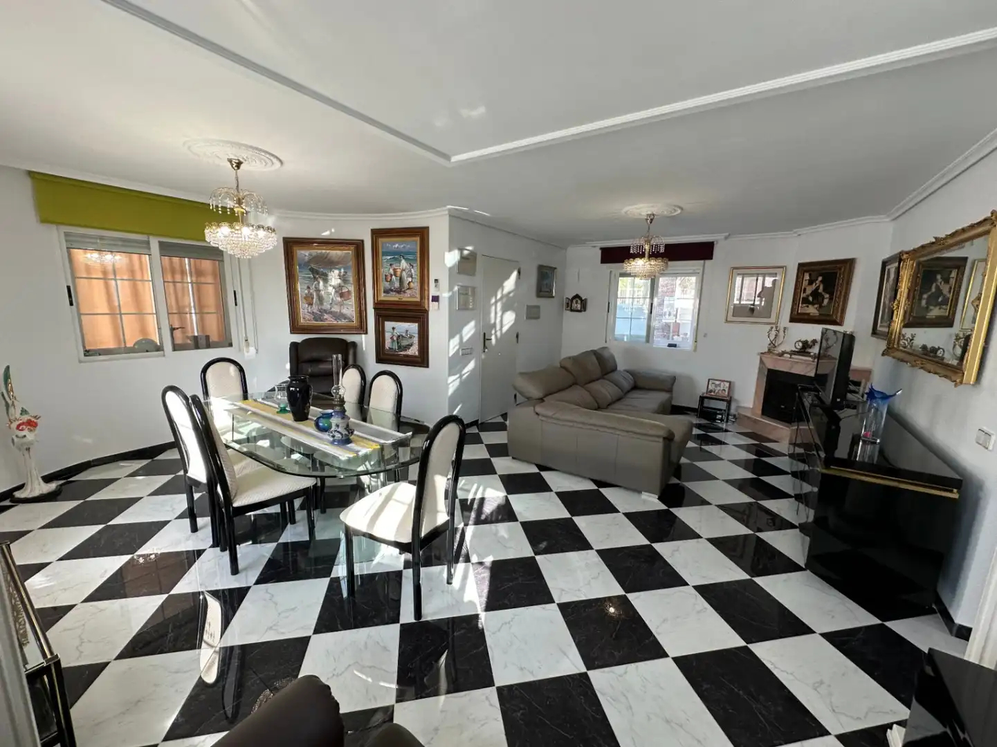 Sala d'estar de Casa o xalet en venda en Alcalà de Xivert amb Piscina