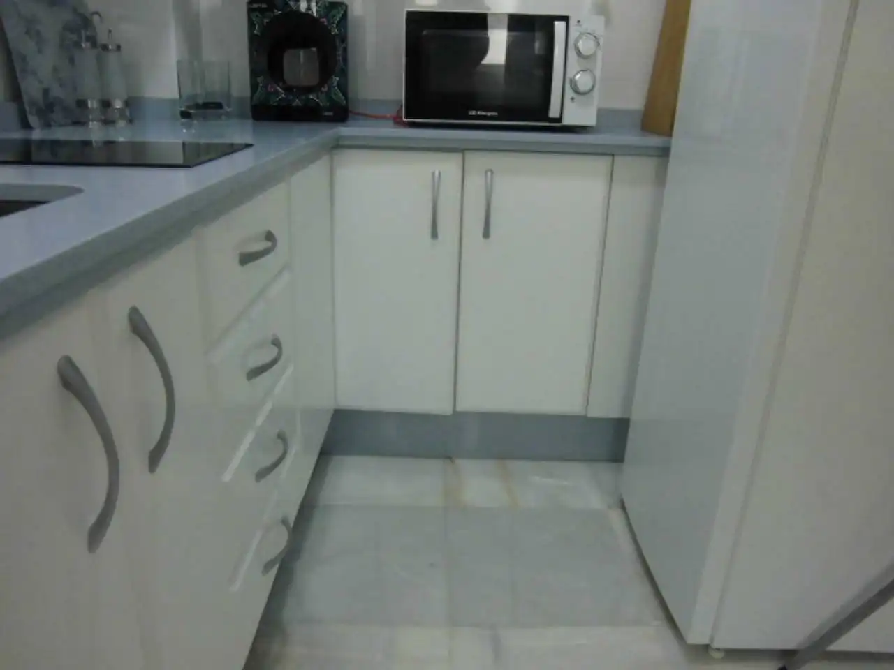 Kitchen of Flat for rent in Jerez de la Frontera  with Air Conditioner and Furnished