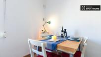 Dining room of Flat to rent in L'Hospitalet de Llobregat  with Air Conditioner, Heating and Furnished
