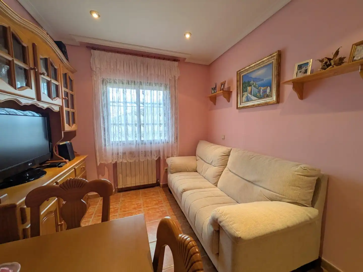 Sala d'estar de Casa o xalet en venda en Pezuela de las Torres amb Calefacció, Jardí privat i Traster