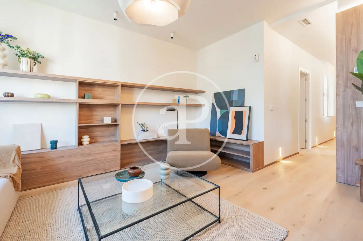 Living room of Flat for sale in Madrid  with Air Conditioner and Heating