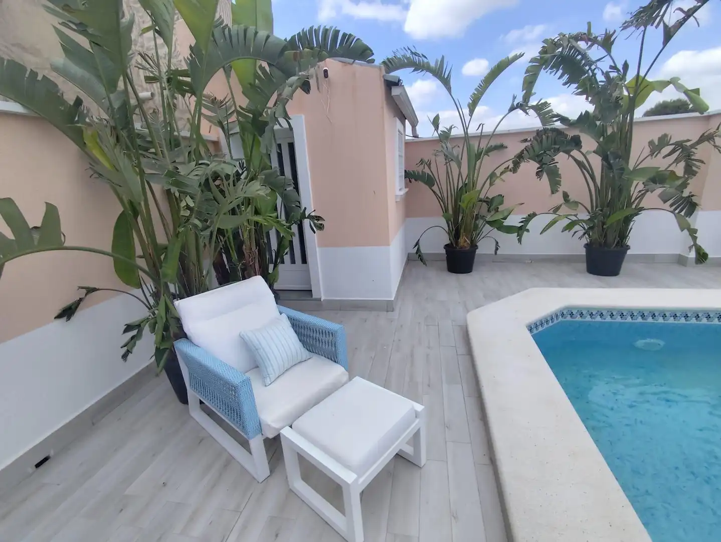 Terraza de Casa o chalet en venta en Murcia con Aire acondicionado, Jardín privado y Terraza