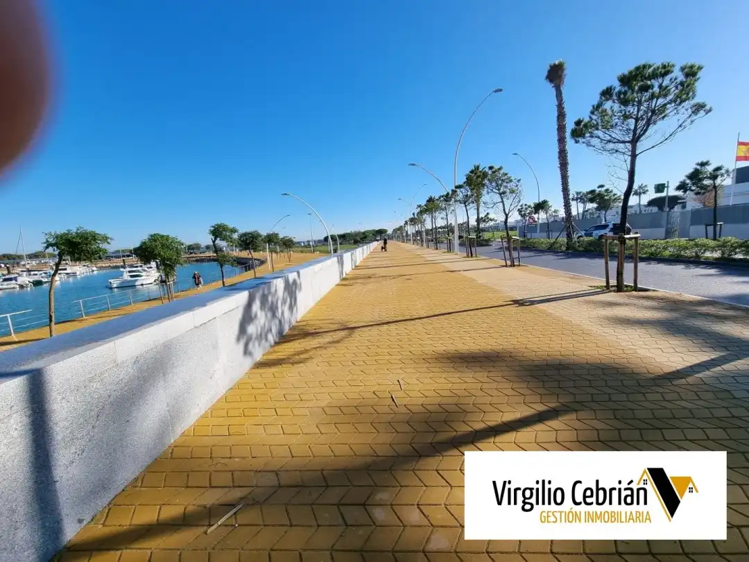 Vista exterior de Piso en venta en Chipiona con Jardín privado