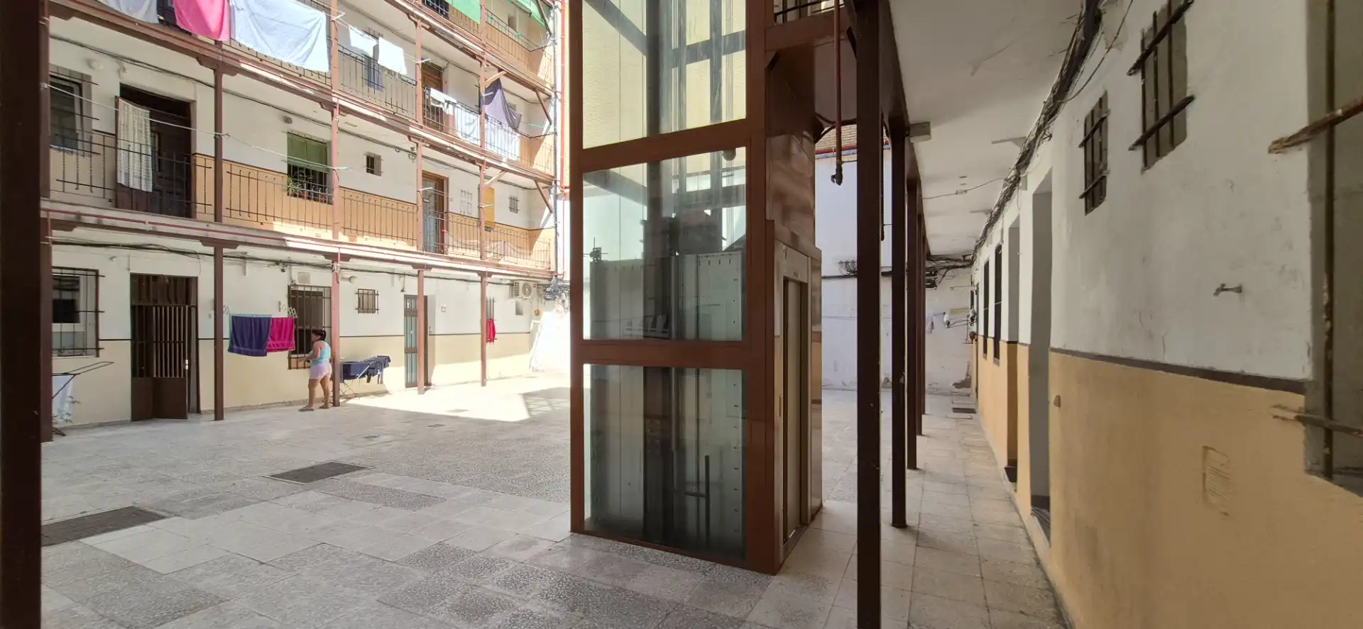 Exterior view of Flat for rent in Madrid  with Air Conditioner, Heating and Parquet flooring