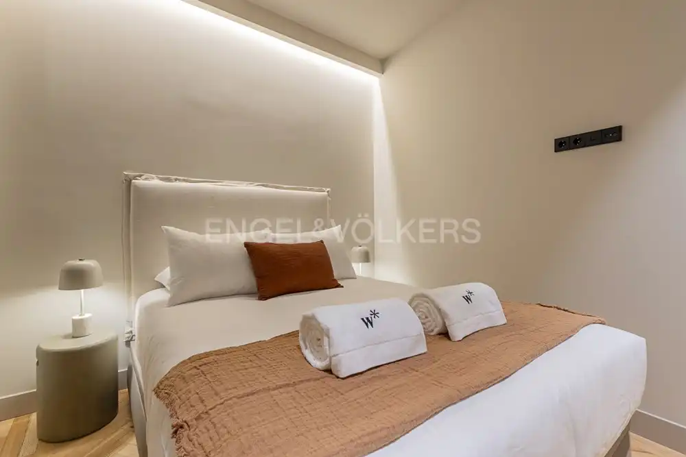 Habitación de Piso de alquiler en Madrid con Aire acondicionado, Calefacción y Amueblado