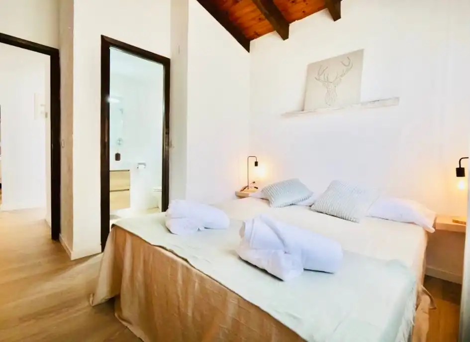 Bedroom of Houses for rent in Dénia  with Air Conditioner, Heating and Private garden