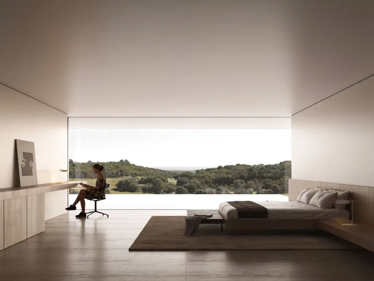 Bedroom of Houses for sale in Sotogrande  with Air Conditioner, Private garden and Terrace