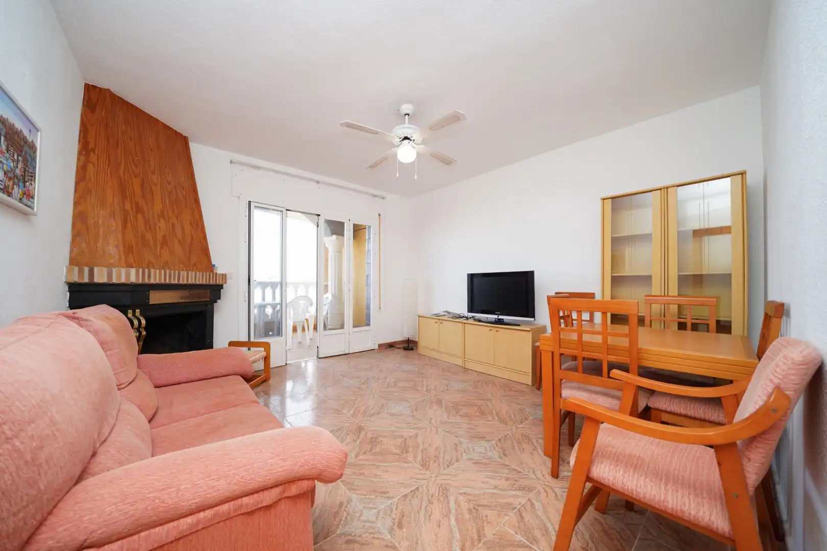 Sala d'estar de Àtic de lloguer en Los Cuarteros  