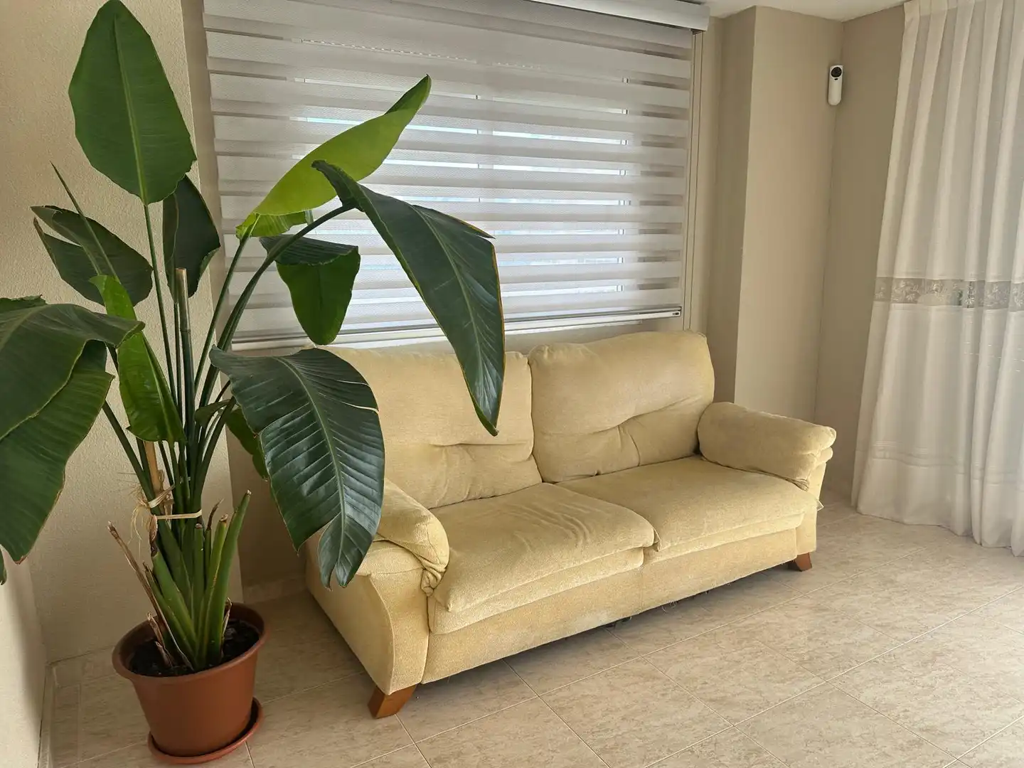 Sala d'estar de Apartament en venda en Sant Joan d'Alacant amb Aire condicionat, Terrassa i Forn