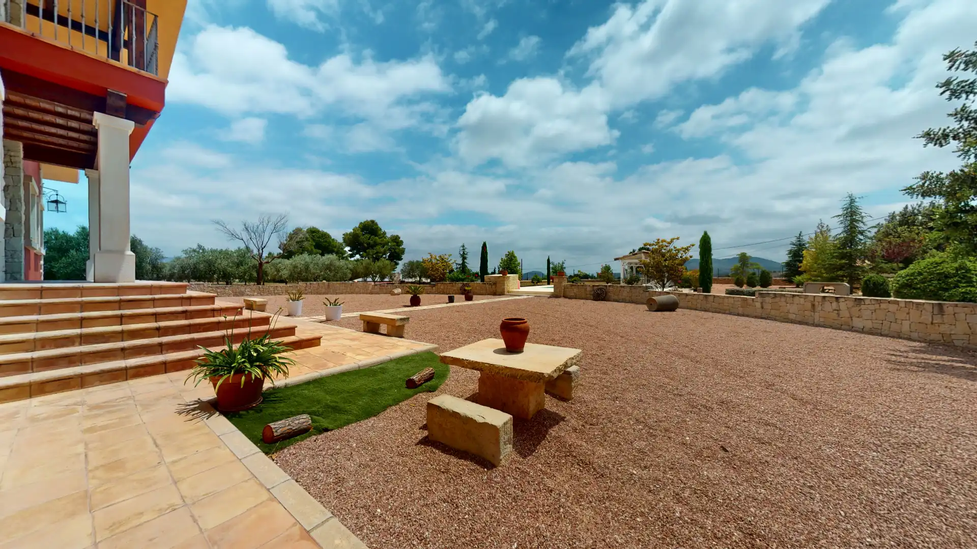 Terraza de Casa o chalet en venta en Monóvar  / Monòver con Aire acondicionado, Calefacción y Jardín privado