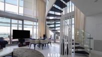 Living room of Attic for sale in  Barcelona Capital  with Air Conditioner, Heating and Private garden