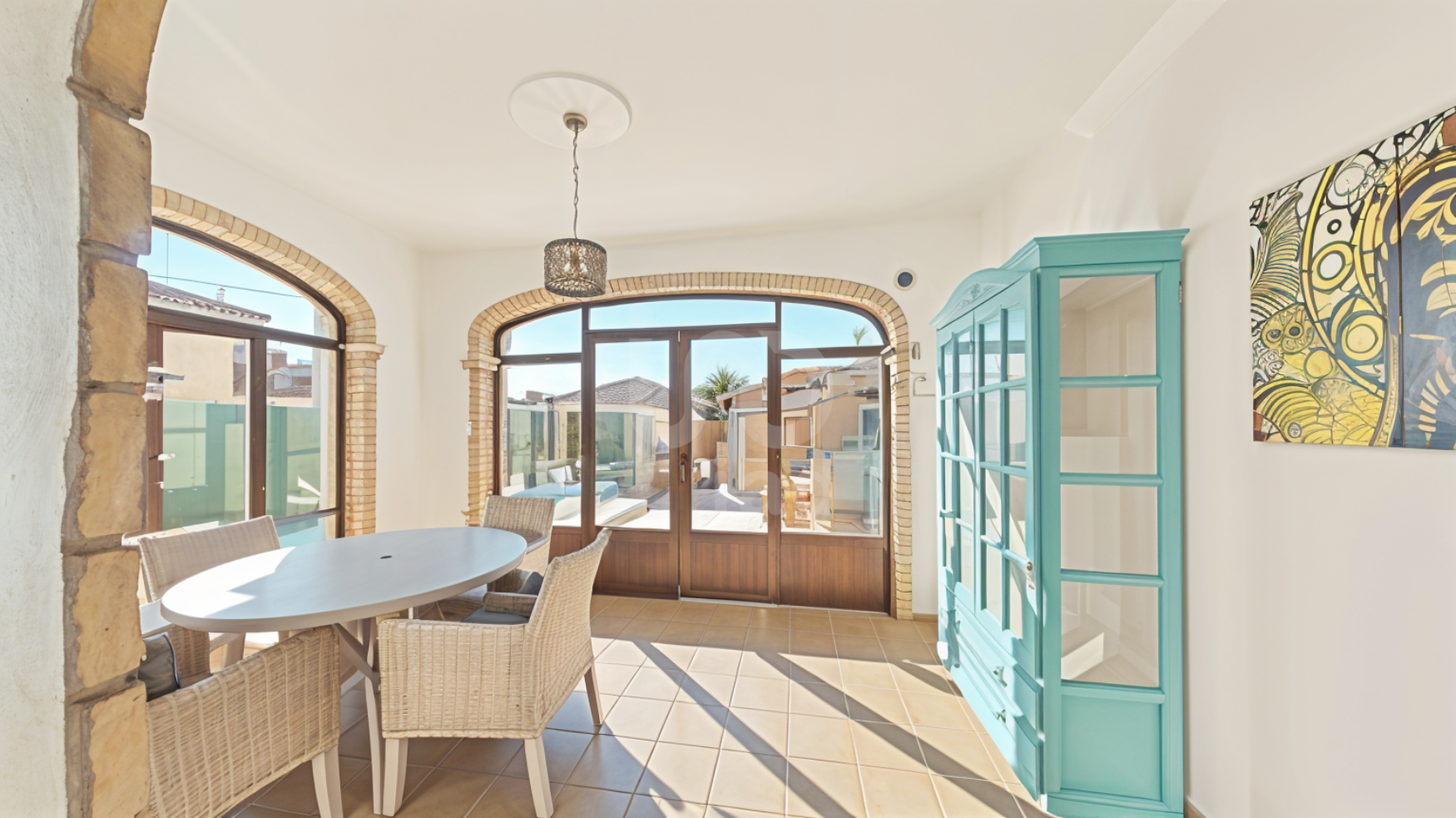 Comedor de Casa o chalet en venta en Chiclana de la Frontera con Aire acondicionado, Calefacción y Terraza