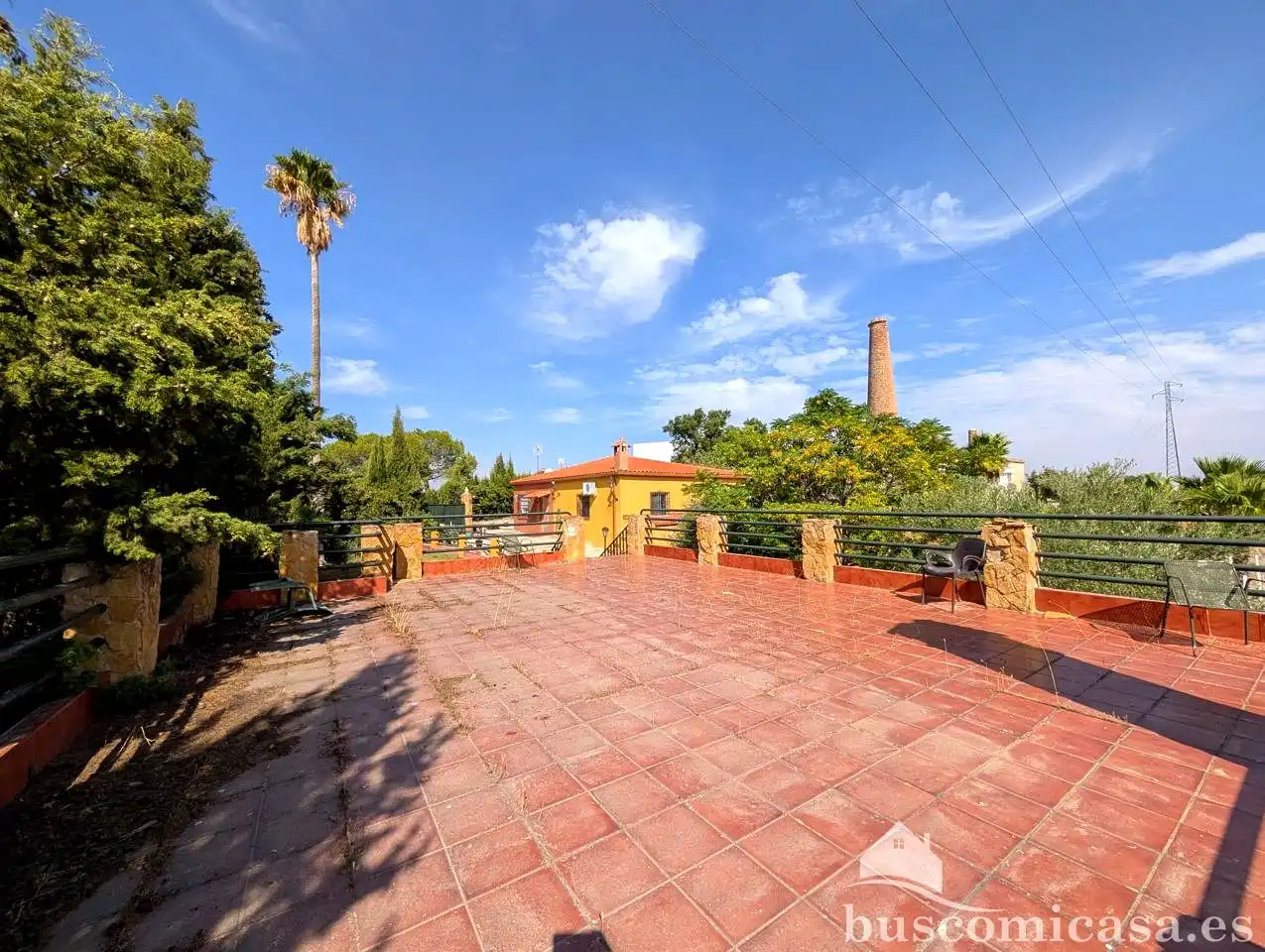 Jardí de Finca rústica en venda en Linares amb Aire condicionat, Jardí privat i Terrassa
