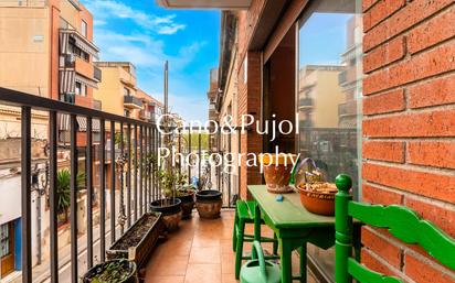 Balcony of Flat for sale in  Barcelona Capital  with Terrace
