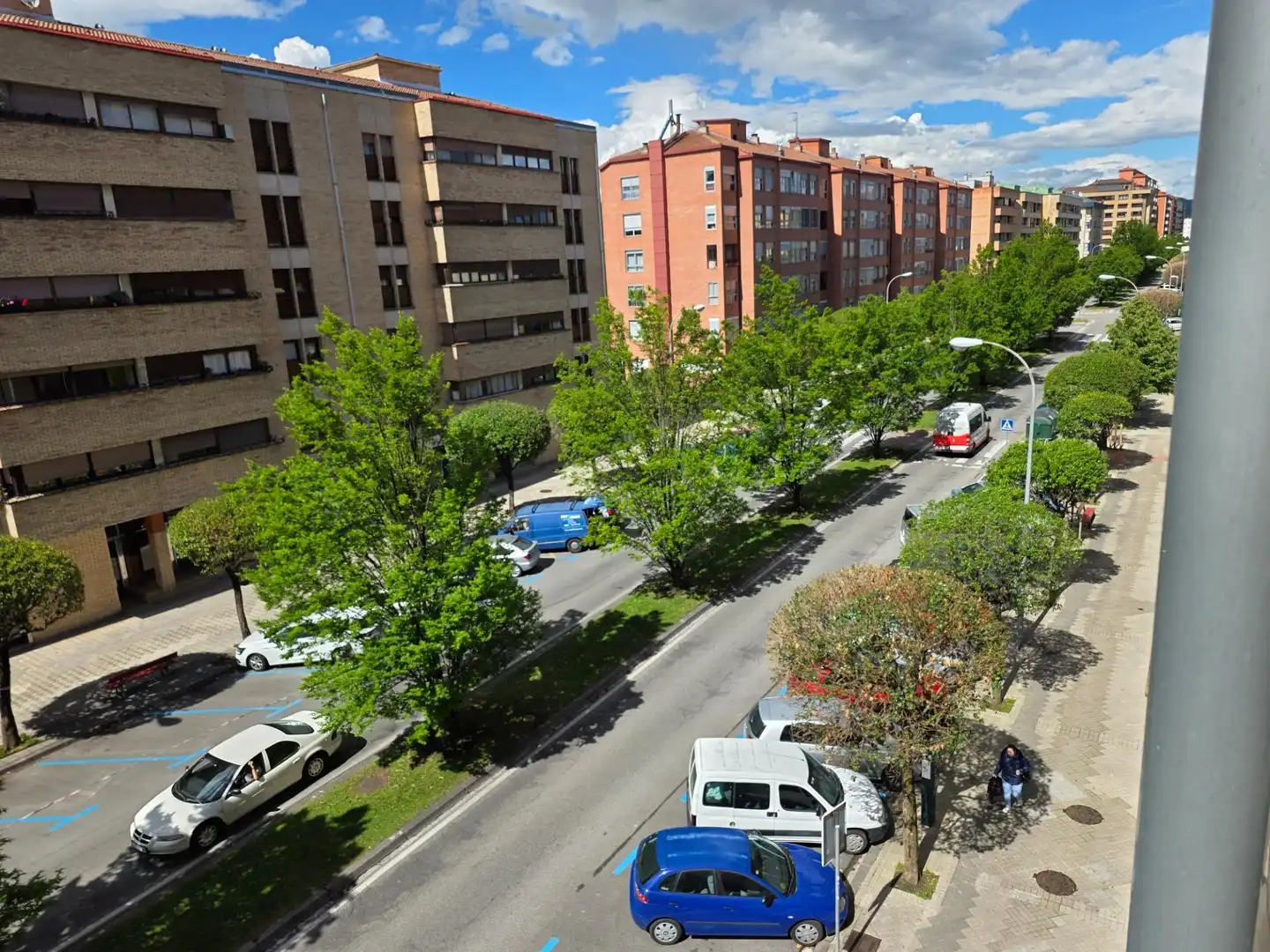 Vista exterior de Piso en venta en  Pamplona / Iruña con Calefacción