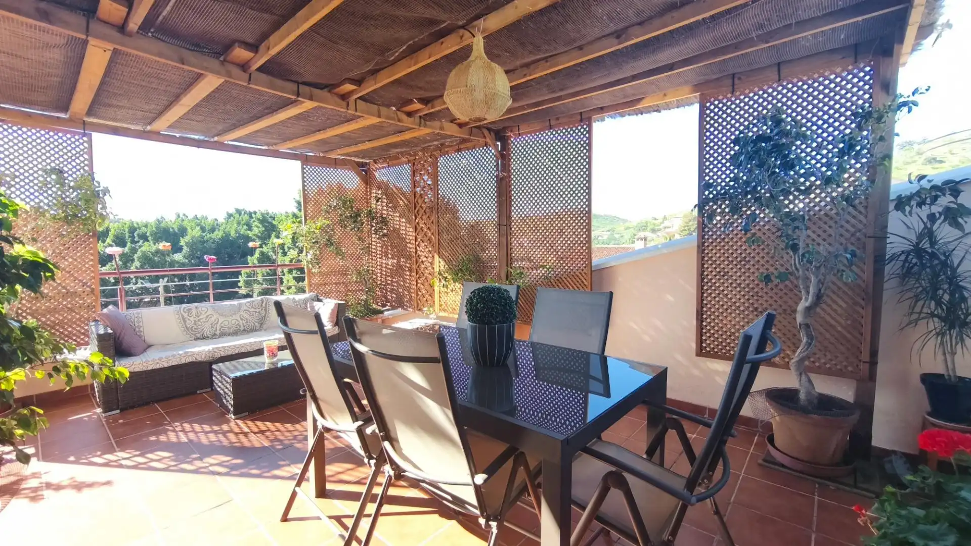 Terrassa de Casa adosada en venda en Málaga Capital amb Aire condicionat, Terrassa i Traster