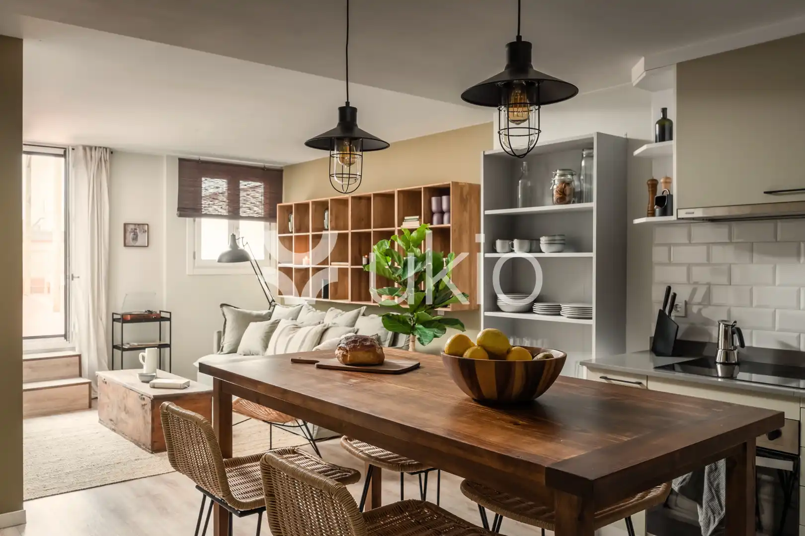 Comedor de Apartamento de alquiler en Eixample