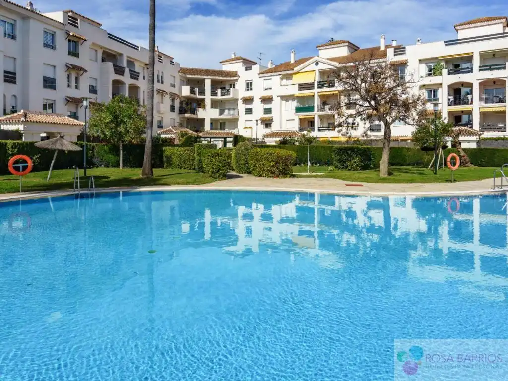 Swimming pool of Flat for rent in Marbella  with Terrace, Furnished and Community pool