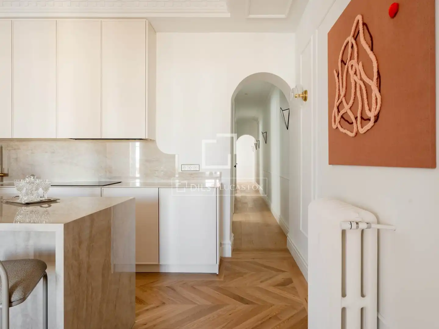 Küche von Wohnung zum Verkauf in Madrid mit Klimaanlage, Heizung und Abstellraum