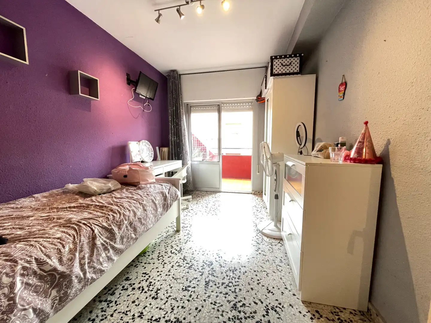 Schlafzimmer von Wohnung zum Verkauf in Ejea de los Caballeros mit Terrasse, Abstellraum und Möbliert