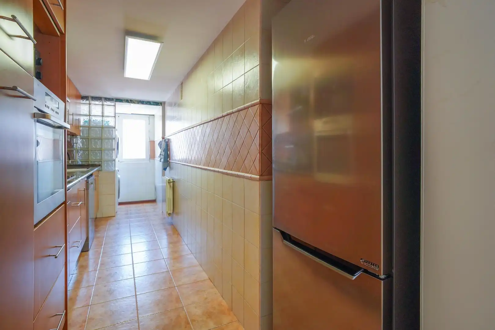 Cocina de Piso de alquiler en Valencia con Aire acondicionado, Calefacción y Terraza