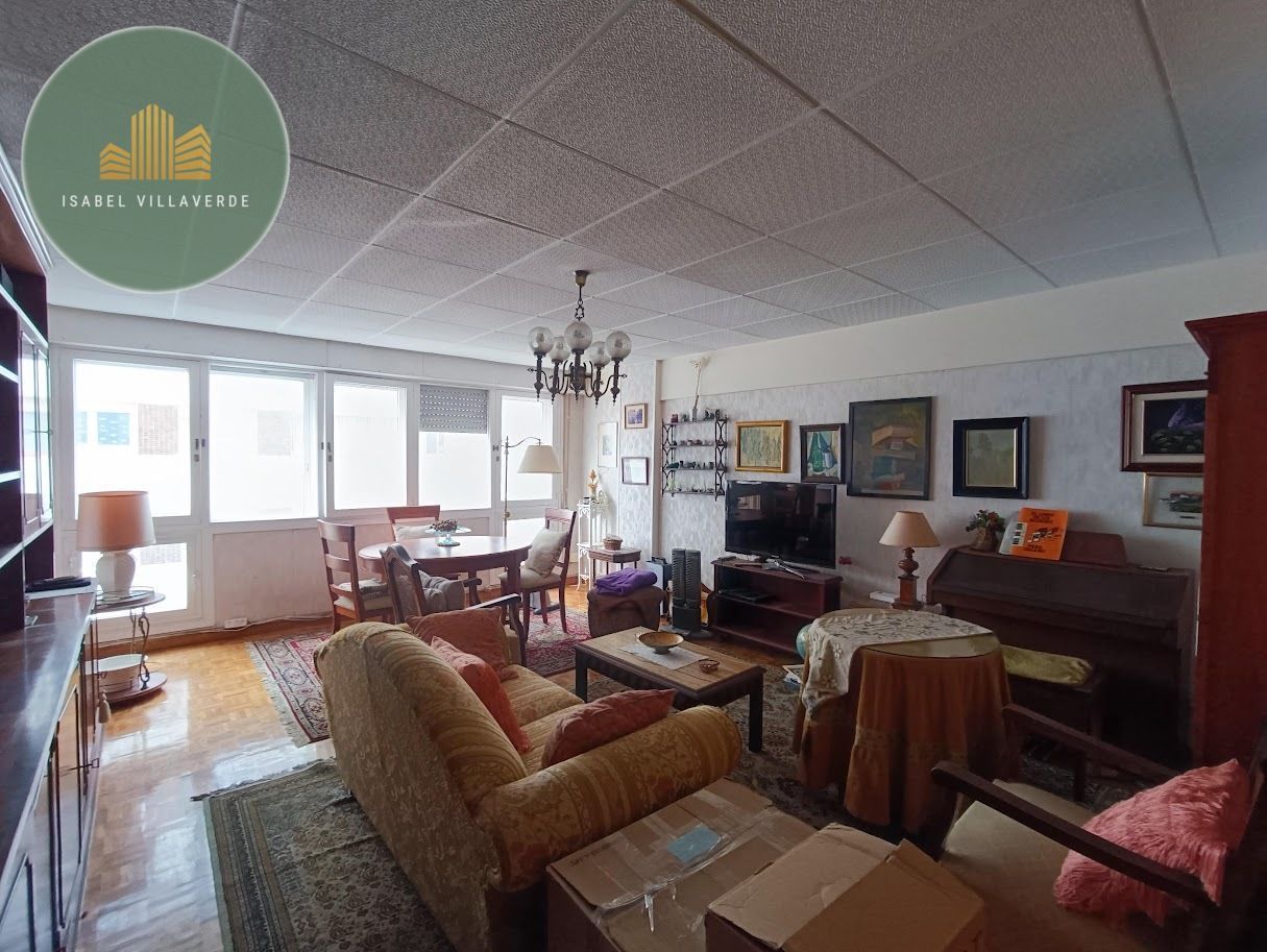 Living room of Flat for sale in A Coruña Capital 