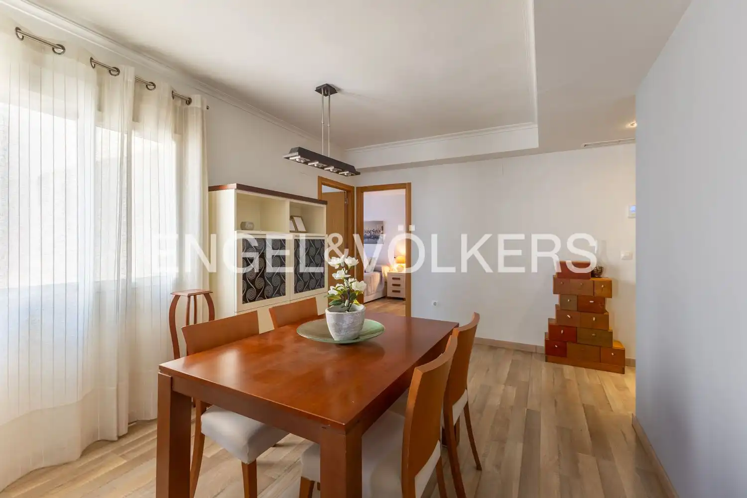 Dining room of Attic for rent in Sagunto / Sagunt  with Air Conditioner, Heating and Terrace