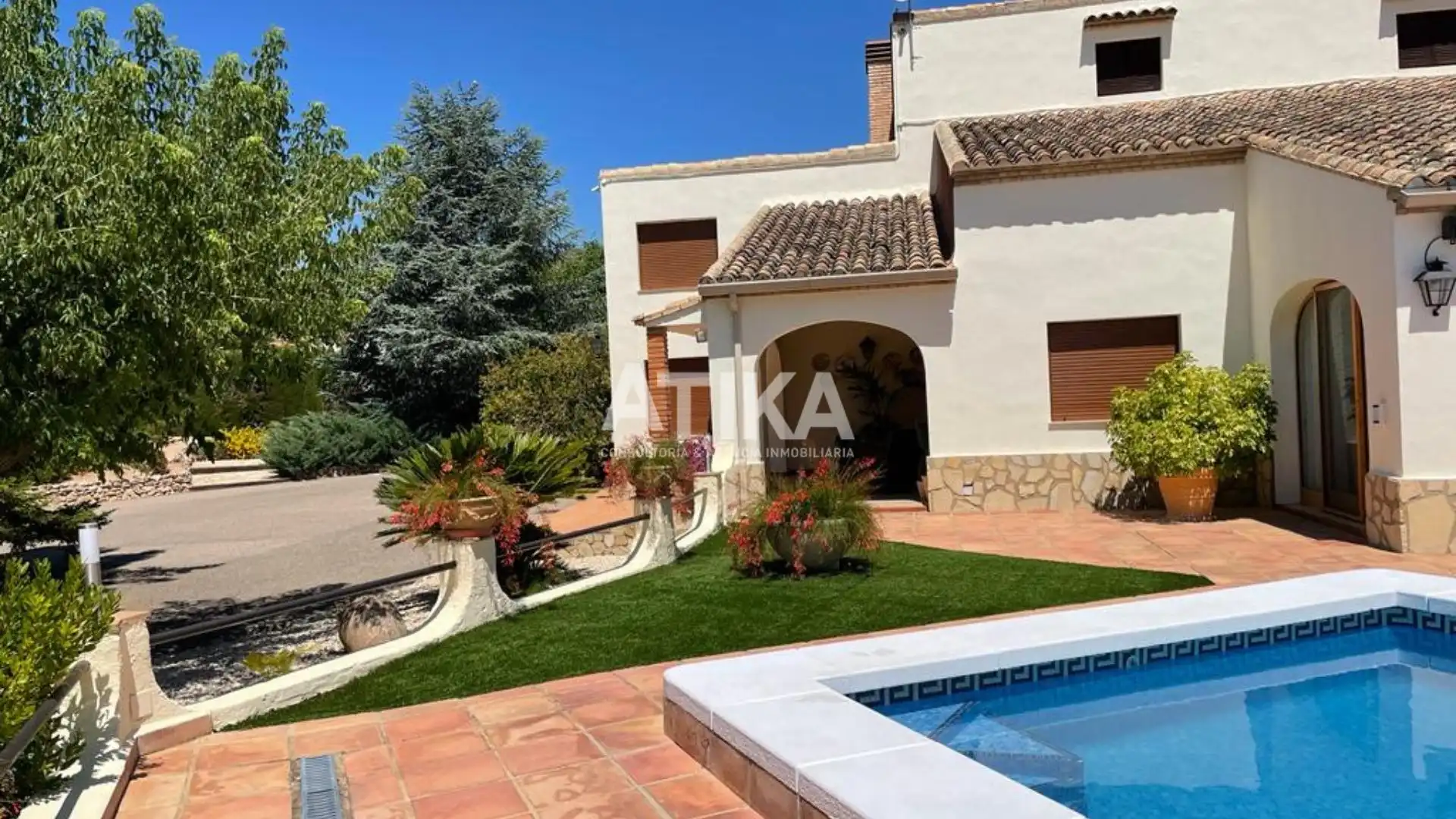 Jardín de Casa o chalet en venta en Ontinyent con Aire acondicionado, Calefacción y Jardín privado