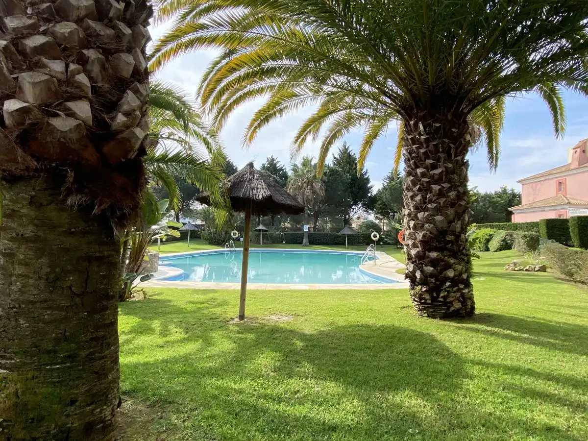 Swimming pool of Detached homes for rent in Islantilla  with Air Conditioner, Terrace and Balcony