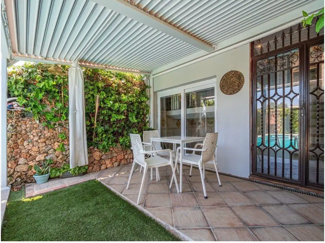 Terrassa de Casa o xalet en venda en Maó - Mahón amb Aire condicionat, Terrassa i Piscina