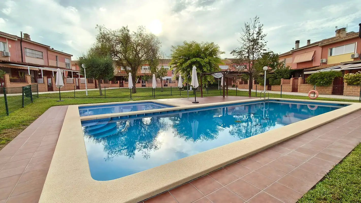 Swimming pool of Detached homes for sale in Pedanías Oeste