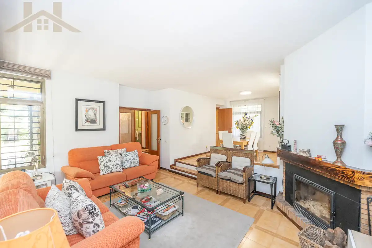 Sala de estar de Casa o chalet en venta en Alpedrete con Trastero