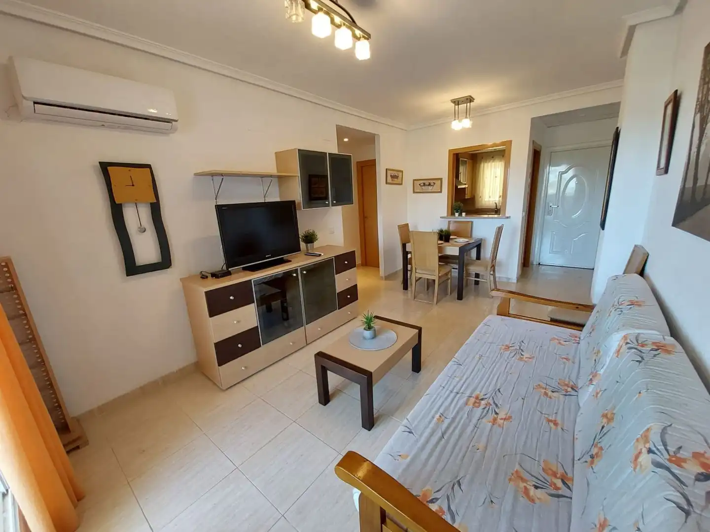Sala d'estar de Apartament en venda en Oropesa del Mar / Orpesa amb Aire condicionat, Calefacció i Terrassa