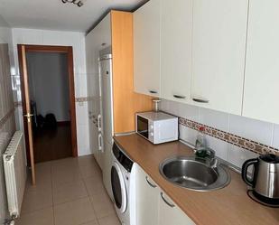 Kitchen of Flat to rent in Salamanca Capital  with Heating, Furnished and Microwave