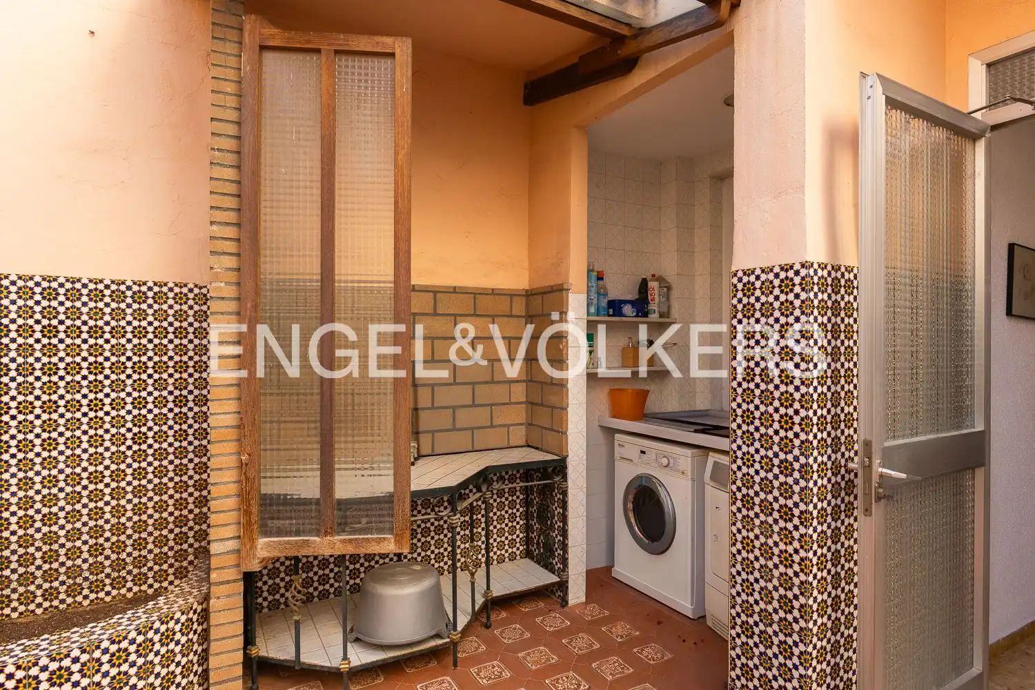 Cocina de Casa o chalet en venta en Alberic con Aire acondicionado, Calefacción y Terraza