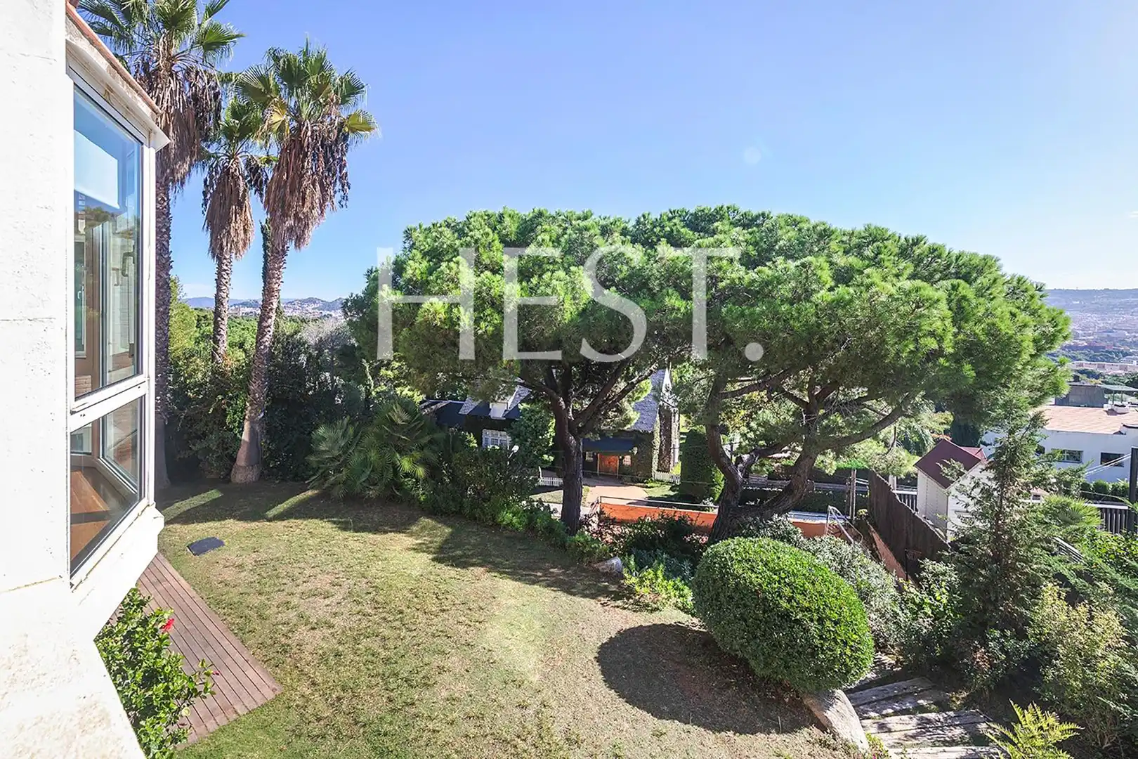Vista exterior de Casa o chalet de alquiler en Barcelona con Aire acondicionado, Calefacción y Jardín privado