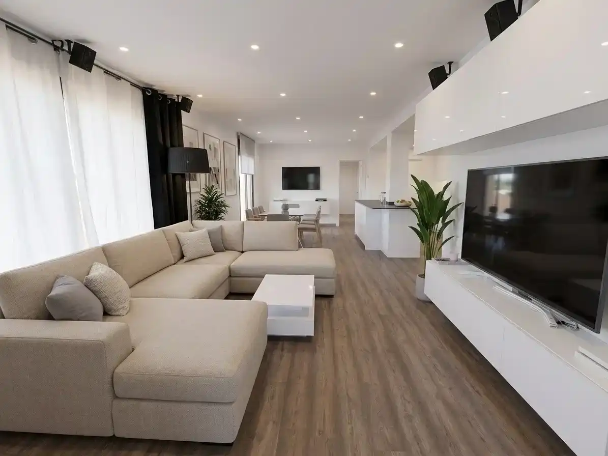 Sala de estar de Ático en venta en Gavà con Aire acondicionado y Piscina